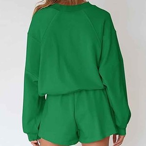Women Striped Hooded Knit Dress Long Sleeve Loose Fit Casual Spring Summer Wear - Product Image 6