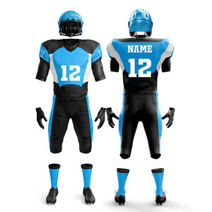 Ensemble d'uniformes sportifs pour adultes, anti-bactériens, pour le football américain, le football, le basketball et l'entraînement masculin - Product Image 1
