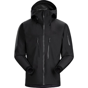 2023 hombres al por mayor ligero impermeable con capucha chaqueta de lluvia al aire libre impermeable cortavientos chaqueta de senderismo - Product Image 1