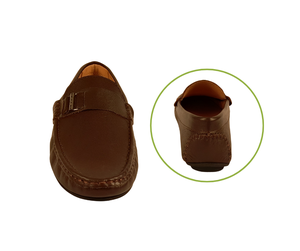 อินเทรนด์รองเท้าหนังแท้ของผู้ชายที่ B2B การจัดหาสำหรับธุรกิจลำลองรองเท้ากันลื่นฤดูใบไม้ผลิจากโรงงาน - Product Image 4