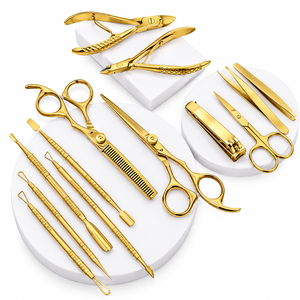 OPTITECH HEALTHCARE Set Profesional de Belleza y Cuidado Personal, Kit de Pinzas de Acero Inoxidable para Manicura y Cuidado del Cabello para Uso Comercial - Product Image 2