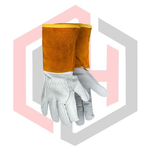 Guantes de Soldadura TIG de Poliéster, Resistentes a Cortes, Fuego, Químicos, Antiestáticos, Antidesgarros, Sin Polvo, 11 oz - Product Image 3