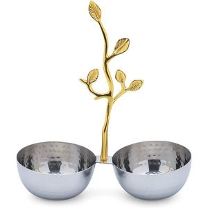 Cuencos Metálicos de Lujo con Base de Metal, Cuencos Decorativos Antiguos para el Hogar, Hotel, Restaurante, Accesorios a Buen Precio - Product Image 1