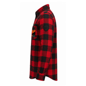 Warm Soft Flannel <b>Shirt</b> Featuring Stylish Plaid Design Timeless Flannel <b>Shirt</b> With Comfortable Daily Wear Fit - Product Image 4
