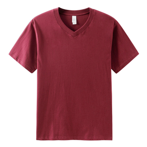 Camiseta de Cuello en V de Alta Calidad, 210 g/m², 100 % Algodón, Manga Corta, Unisex, Personalizable con Logotipo, para Hombre y Mujer, Verano - Product Image 3