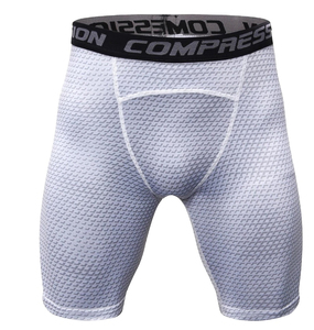 Men's <b>Compression</b> <b>Shorts</b> Gym Training Stretch Fabric Breathable Moisture Wicking Running Workout Sportswear Reasonable Men <b>Short</b> - Product Image 1