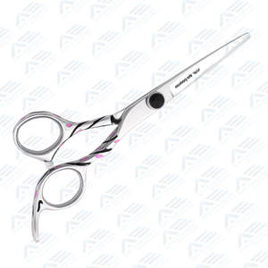 Apto Enterprises Ensemble de ciseaux professionnels en acier inoxydable Modèle dentelle noire pour le toilettage d'animaux Nouveau modèle Beauté Soins personnels - Product Image 5