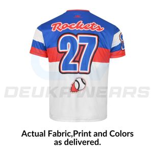 Custom College Lacrosse Shooting Shirt Breathable 100%Polyester University Team Warm Top Sublimation OEM Manufacturer Plus Size - Product Image 4