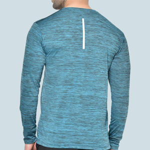 เสื้อยืดกีฬาผู้ชายคุณภาพสูง ระบายอากาศได้ดี - เหมาะสำหรับวิ่ง ฟิตเนส และกีฬาอื่นๆ ผ้าระบายอากาศและซับเหงื่อได้ดี  รับสั่งทำ - Product Image 6