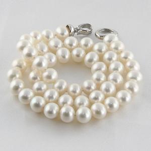สร้อยคอไข่มุกน้ำจืดผลิตตามสั่งไข่มุกที่มีหลายขนาดและมีหลายสีให้เลือก - Product Image 2