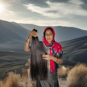 Paquetes de cabello natural barato sin procesar con cutícula alineada al por mayor de cabello humano indio sin procesar - Product Image 1