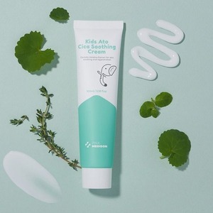 Crème apaisante Polmedison Kids Ato Cica 100mL, lotion blanche, hydratant corporel, soin de la peau, produits quotidiens - Product Image 3