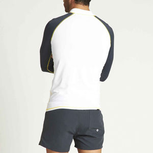 Custom Compression Performance Rash Guard For Men Direct Factory Supplier Slim Fit Men Rash Guard In Cheap Price MMA BJJ - Product Image 3
