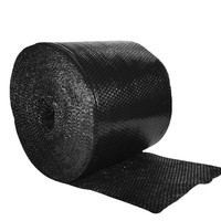 Rouleaux de film bulle noir opaque, épaissi, absorbant les chocs, bloquant la lumière, en mousse protectrice pour la confidentialité, produits en papier mousse.