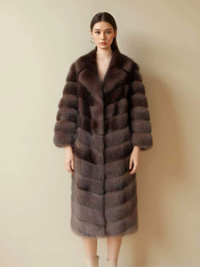 Manteau long en fausse fourrure pour femme avec ceinture, couleur unie, épais et chaud, vêtement d'extérieur d'hiver, manches longues, coupe ample avec poches - Product Image 6