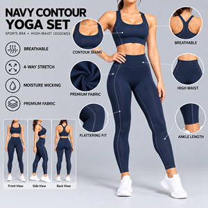 Soutien-gorge de sport léger et respirant sans coutures pour femme, avec logo frontal et design unique, en promotion - Product Image 5