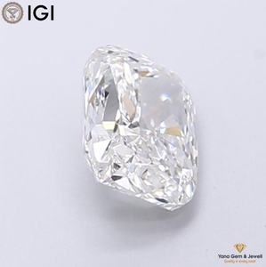 เพชรทรงคุชชั่น 1.00 กะรัต สี E ความสะอาด VS1 เพชร CVD ผลิตในห้องปฏิบัติการ พร้อมใบรับรอง IGI สำหรับการสร้างสรรค์เครื่องประดับที่ไม่เหมือนใคร - Product Image 4