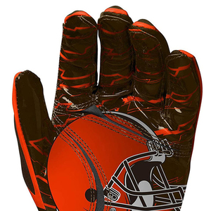 Guantes de Fútbol Americano Profesionales de Alta Adherencia, Guantes Personalizados con Palma de Silicona Antideslizante para Jóvenes y Adultos, Deportes de Equipo - Product Image 4