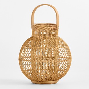 Eco-friendly rattan <b>lantern</b> tea light holder <b>candle</b> <b>lanterns</b> for wedding canterpieces wholesale - Product Image 2