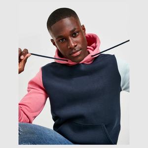 ขายส่งผู้ชายวินเทจที่กําหนดเองพิมพ์ผู้ชายเปล่าผ้าฝ้าย 65% 35% โพลีเอสเตอร์แขนยาว Hoodies ผู้ชายขนาดใหญ่เสื้อกันหนาวหมวก - Product Image 3