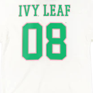 Camiseta Deportiva Oversize de Fútbol Americano para Mujer, Marca AKA, Color Verde Marfil, Manga Corta, Cuello en V, Estilo Casual - Product Image 3