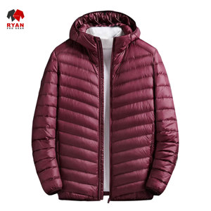 แจ็คเก็ตพัฟเฟอร์แบบกำหนดเองสำหรับผู้ชายจาก Ryan Pro Gear พร้อมโลโก้แบบกำหนดเอง สีพื้น - Product Image 6