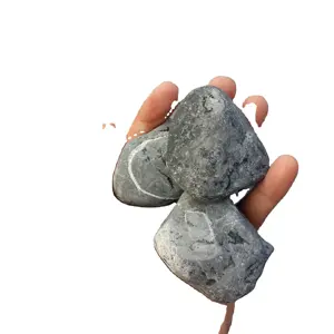 River rocks black color pebble gravel stone for landscape stone