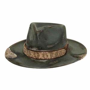Chapeau de cowboy rayé de qualité supérieure pour hommes, idéal pour l'hiver, l'équitation, les voyages, les sports et les tenues décontractées, personnalisable - Product Image 4