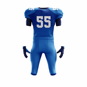 Uniforme de Fútbol Americano Personalizado en Morado y Blanco – Ropa Deportiva Sublimada para Clubes y Escuelas - Product Image 6