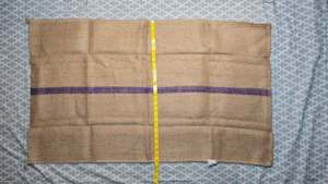 Bolsa de yute de 6000 decigramos por bolsa, tamaño cortado, 93.98 cm x 57.15 cm, con dobladillo HD 6X8 en la boca, OHDS overhea - Product Image 6