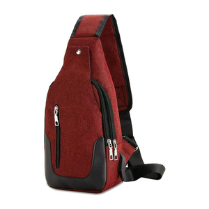 Nouveau sac bandoulière pour homme en cuir véritable écologique, imperméable, personnalisable, sport, voyage, randonnée, 30-40L - Product Image 1