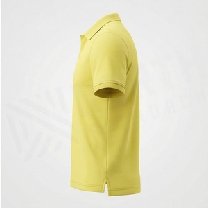 เสื้อโปโลผู้ชายคุณภาพสูงแบบเรียบง่ายสำหรับฤดูร้อน ขายส่ง OEM เสื้อยืดผู้ชายสกรีนโลโก้ตามสั่ง ไซส์ใหญ่ ผ้าฝ้าย - Product Image 3