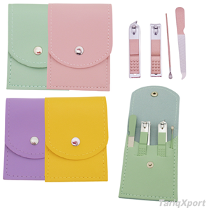 Custom High-quality 4-in-1 4Pcs Stainless Steel Manicure <b>Set</b> Mini Portable <b>Nail</b> Clippers <b>Nail</b> Trimmer for All Ages - Product Image 4