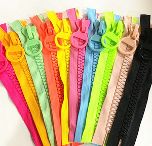 25cm Extra Large Resin Zipper for Sewing Color No Endless <b>Lock</b> Zippers Pencil <b>Bag</b> Decoration <b>Zip</b> Garment Accessories - Product Image 2