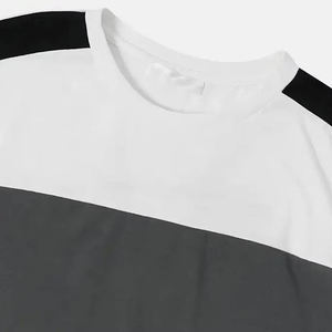 T-shirts pour hommes, logo personnalisé, t-shirt de sport décontracté pour hommes, tissu de haute qualité, t-shirt pour commandes en gros, t-shirt uni 100% coton - Product Image 3