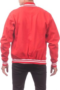 2025 Custom Logo <b>Plain</b> Stylish Varsity Jacket Wool Letterman Baseball Bomber Breathable Retro Style Unisex Stonefield - Product Image 1