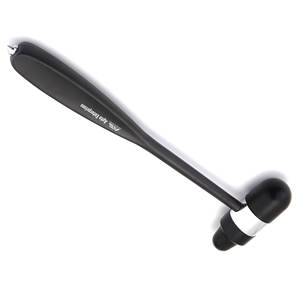 Martillo de percusión negro Hammer Essentials, el mejor martillo de reflejos para exámenes neurológicos y práctica multiinstrumental - Product Image 3