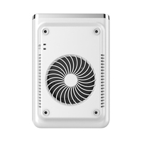 Yaqin Extracteur de poussière professionnel pour salon et maison, puissant, pour manucure, batterie intégrée, collecteur de poussière pour ongles, 80W
