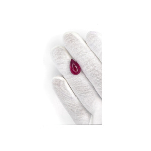 Rubíes cabujón naturales de Bangkok en forma de pera de 10.54 quilates, gema de rubí suelta para la fabricación de joyas, lista para usar - Product Image 3