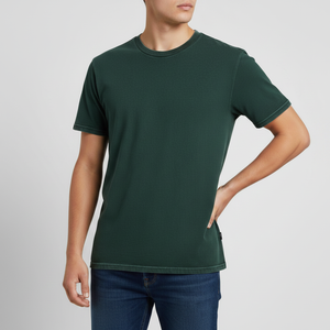 T-shirt Homme Oversize 100% Coton Épais OEM, Impression DTG, Logo, Effet Délavé Acide, Vintage, Personnalisé - Product Image 5