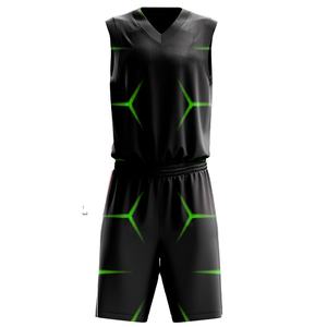 Uniforme de basket-ball imprimé, respirant, antibactérien, protection UV, sans manches, uniforme de basket-ball pour adultes, uniforme personnalisé - Product Image 1