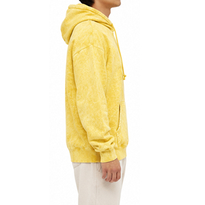 Sudadera con Capucha Estilo Vintage Lavado Ácido, Marca Privada, Unisex, para Hombre y Mujer, Felpa Gruesa, Ropa Urbana, Fabricante de Ropa con Logotipo Personalizado - Product Image 4