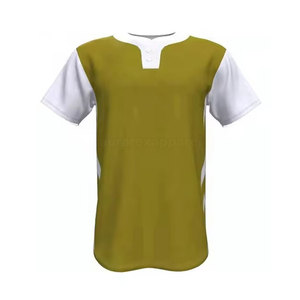 เสื้อเบสบอลสีพื้นขายดี ผลิตในปากีสถาน ออกแบบตามสั่ง ชุดทีมเบสบอล โดย Aura Rex Apparel - Product Image 1