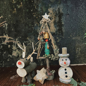 Solid Wooden <b>Christmas</b> Ornaments 2026 From Vietnam For Traditional <b>Tree</b> Hanging Craft Wholesale Sourcing 99 <b>Gold</b> Data - Product Image 4