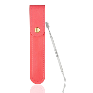 Empujador de Cutículas de Doble Cara de Precisión, Acero Inoxidable, Agarre Antideslizante, Limpiador de Uñas, Duradero, Resistente al Óxido, Profesional para Manicura - Product Image 1