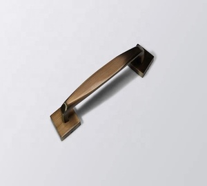 <b>Antique</b> Solid Brass Cabinet Pull Handle Durable Kitchen Hardware Classic Design High Quality Home Cabinet Drawer <b>Wardrobe</b> use - Product Image 4