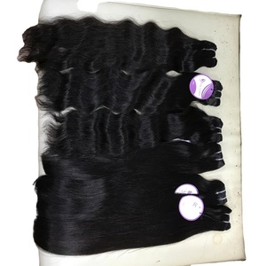 ที่มีคุณภาพสูงสุดที่ยังไม่ได้สีธรรมชาติเวียดนามดิบบริสุทธิ์สามารถย้อมผมตรง Remy Weft ODM OEM - Product Image 5