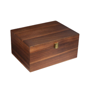 Rustic Natural Wooden Storage <b>Box</b> Organizer Large Wooden <b>Keepsake</b> <b>Box</b> Wholesale Price from Vietnam Factory - Product Image 1