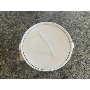 Modern Design Metal <b>Ice</b> Bucket White Powder Coated Bowl Shape With Rope Handle Beverage Tub for Bars Wine Bottles Parties - Product Image 6