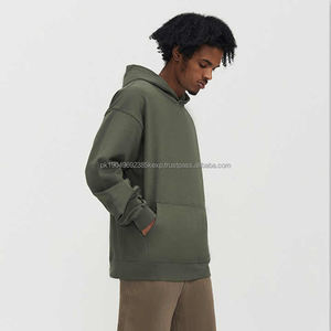 เสื้อฮู้ดดี้เทอร์รี่แบบสั่งทำขายส่งสำหรับผู้ชาย เสื้อฮู้ดดี้โอเวอร์ไซส์ - Product Image 2